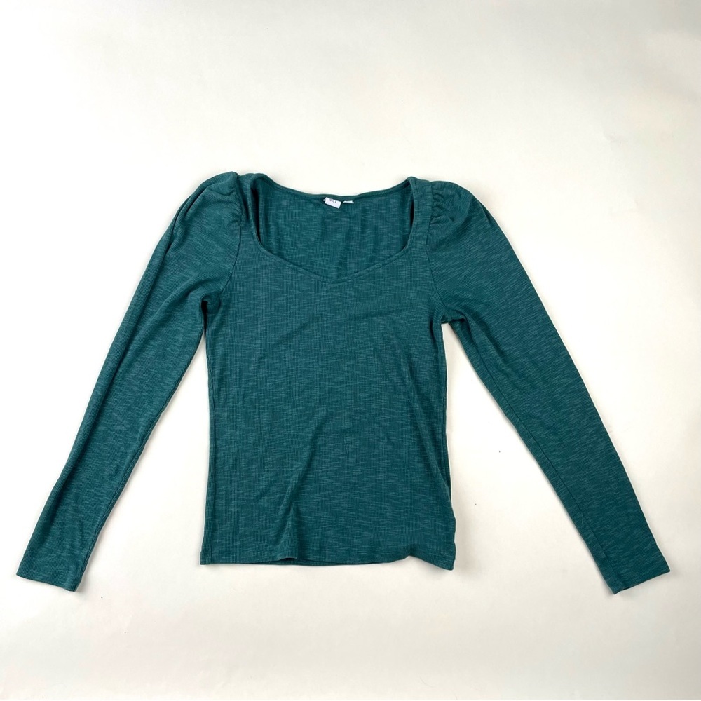 GAP Turquoise Knit Sweater